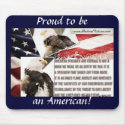 Proud to be an American! mousepad