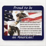 Proud to be an American! Mouse Pad