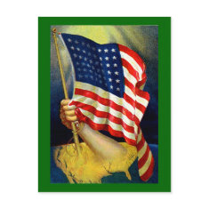 Proud to be an American postcard