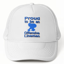 Proud to be an Offensive Lineman hats
