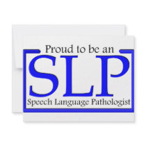 Proud to be an SLP invitations by specialneedsaware Proud to be an SLP invitations