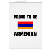 Proud To Be ARMENIAN Cards
