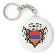 Proud to be Armenian Key Chain