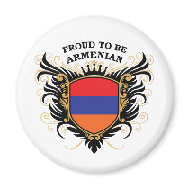Proud to be Armenian Fridge Magnet