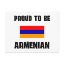 Proud To Be ARMENIAN Post Card