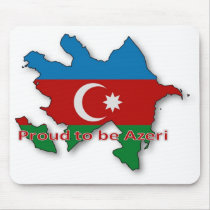 proud to be azeri 3 mousepad