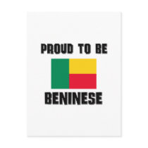 Proud To Be BENINESE Post Cards