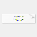 Proud to be Brazilian Bumper Stickers