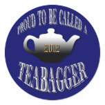 "PROUD TO BE CALLED A TEABAGGER" STICKERS