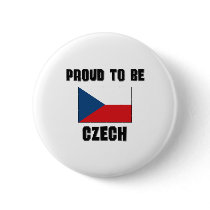 Proud To Be CZECH buttons by flagshirt Proud To Be CZECH buttons