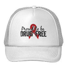 Proud To Be Drug Free Hats