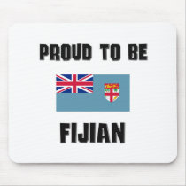 Proud To Be FIJIAN Mouse Mats