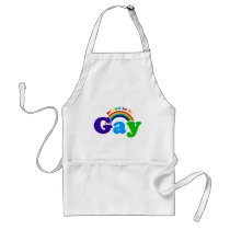 Proud to Be Gay for Gay Pride and Rights aprons by BoogieMonst Proud to Be Gay for Gay Pride and Rights aprons
