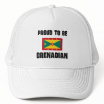 Proud To Be GRENADIAN Mesh Hat