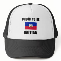 Proud To Be HAITIAN hats