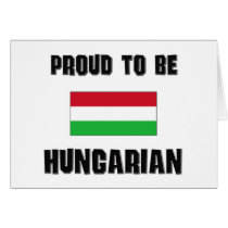 Proud To Be HUNGARIAN cards