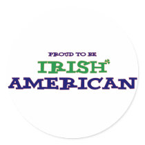 Proud to Be Irish American stickers by ScottInk Proud to Be Irish American stickers
