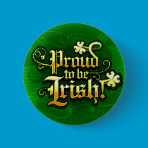 Proud to be Irish buttons