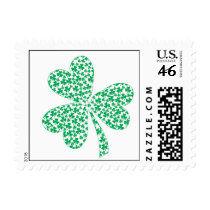 Proud To Be Irish - St Pattys Shamrock Postage