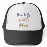 Proud to be Jehovah's Witness Hats