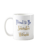 Proud to be Jehovah's Witness Mug