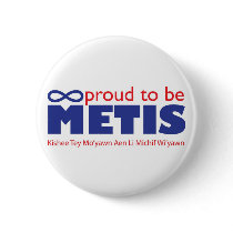 Proud to be Metis Pin