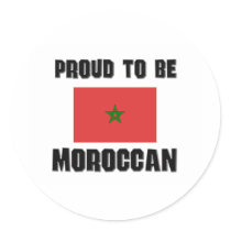 Proud To Be MOROCCAN stickers by flagshirt Proud To Be MOROCCAN stickers