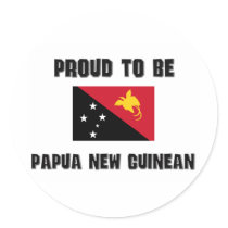 Proud To Be PAPUA NEW GUINEAN stickers by flagshirt Proud To Be PAPUA NEW GUINEAN stickers