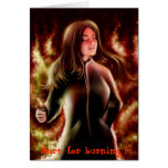 Proud to be pyro, Born for burning postcard