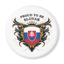 Proud to be Slovak magnets