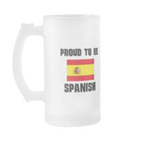 Proud To Be SPANISH mugs