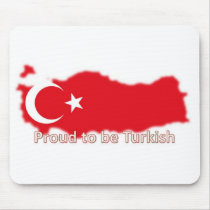 proud to be turkish 7 mouse pad