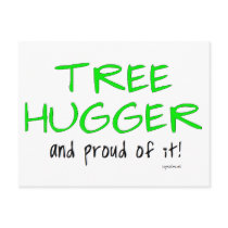 Proud Treehugger postcards