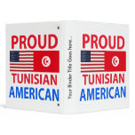 Proud Tunisian American Vinyl Binders