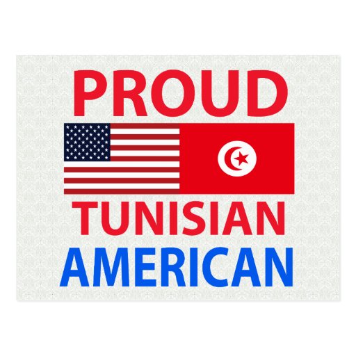 Proud Tunisian American Post Cards