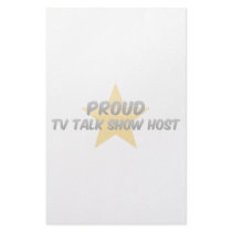 Proud Tv Talk Show Host Custom Stationery