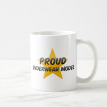 Proud Underwear Model Mugs