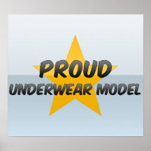 Proud Underwear Model Posters