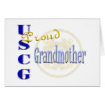 Proud USCG Grandmother Card