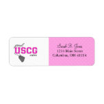 Proud USCG Mom Return Address Labels