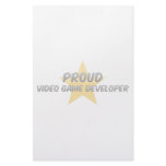 Proud Video Game Developer Stationery Design