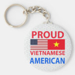 Proud Vietnamese American Keychains