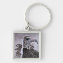 proud vulture key chain