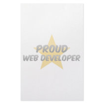 Proud Web Developer Stationery