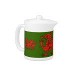 Proud Welsh Dragon Teapots
