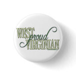 Proud West Virginian Button