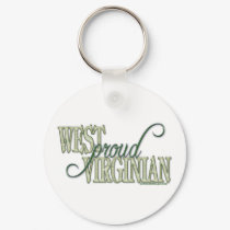 Proud West Virginian Keychain by Curious_Dreams Proud West Virginian Keychain
