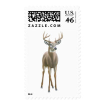 Proud Whitetail Buck Postage