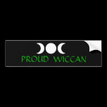 Proud Wiccan Bumper Sticker bumper stickers