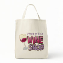 Proud Wine Snob bags by koncepts Proud Wine Snob bags